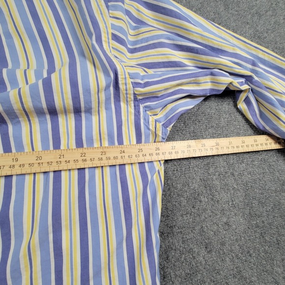 Ralph Lauren Shirt Mens Large Blake Button Down Classic Striped Dress Shirt - Picture 5 of 8